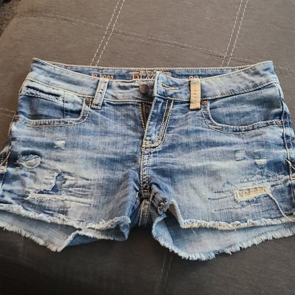 Buckle black brand shorts